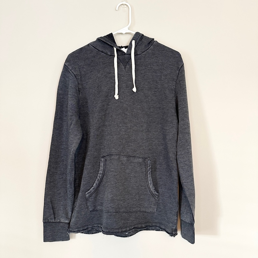 Alternative Apparel Hoodie with Raw Hem – Size Small